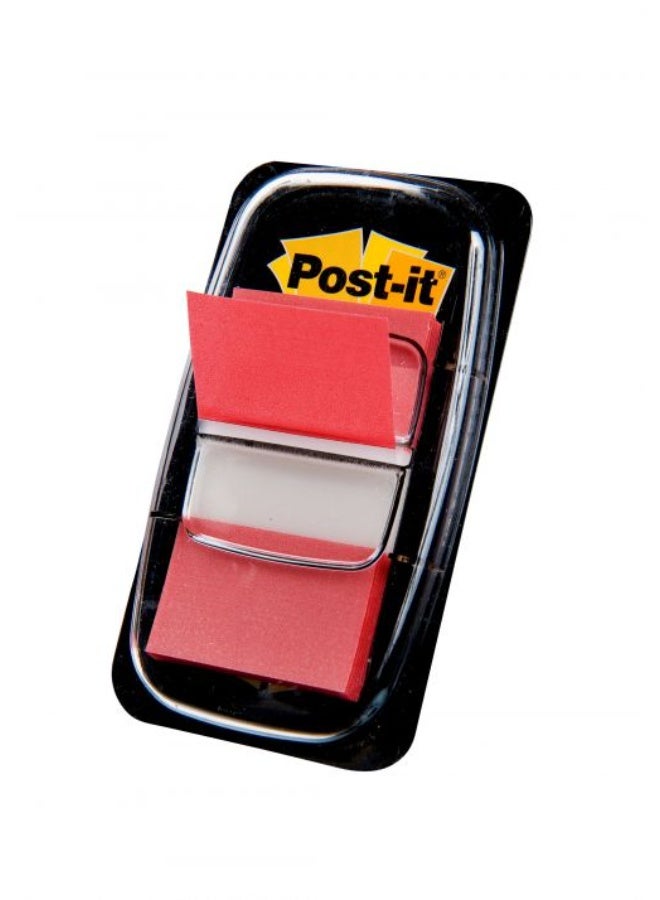 Post It 50-Piece Index Flags Red With Dispenser - Image 2